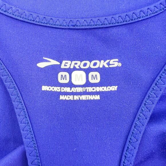 Brooks Purple Scoop Neck Workout Tank M - Picture 4 of 5